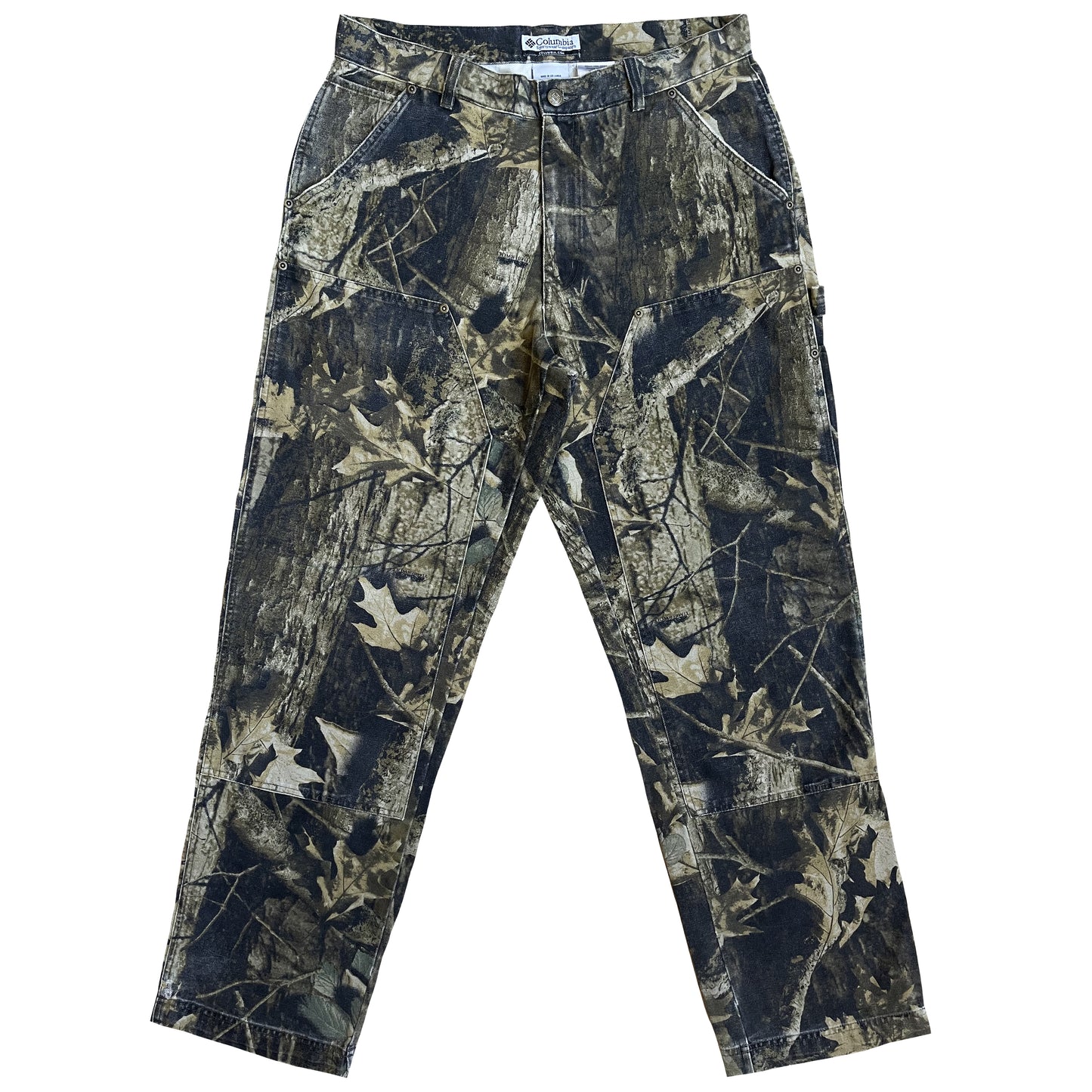 Columbia Real Tree Camo Double Knee Pants - W34"