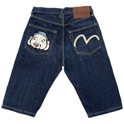 Evisu Denim Shorts - W30