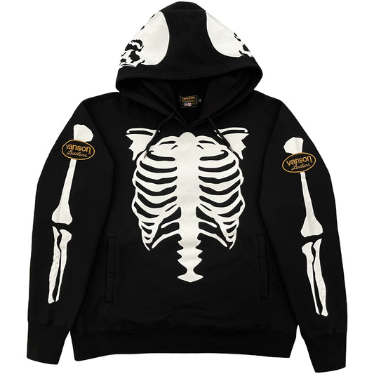 Vanson Leathers Skeleton Hoodie