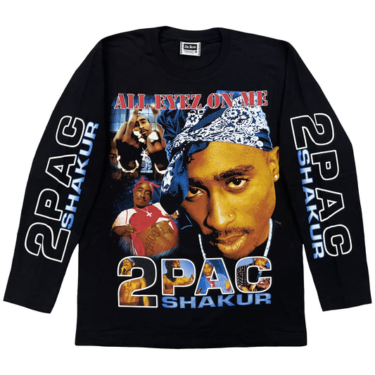 Tupac All Eyes On Me Long Sleeve T-Shirt - XL