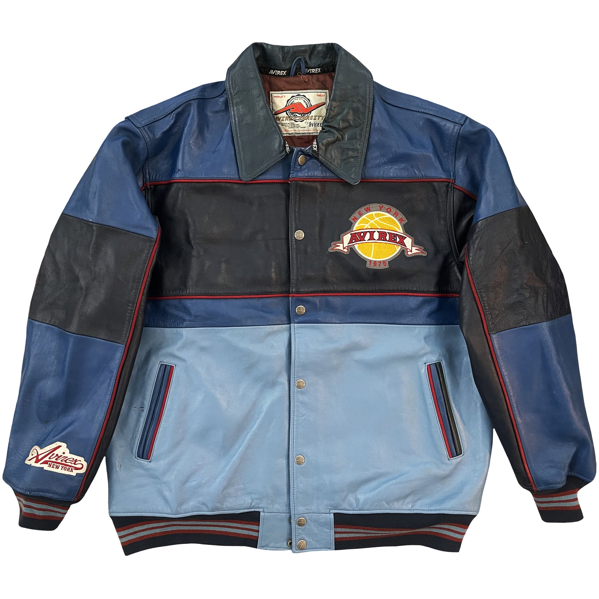 Avirex Leather Varsity Jacket