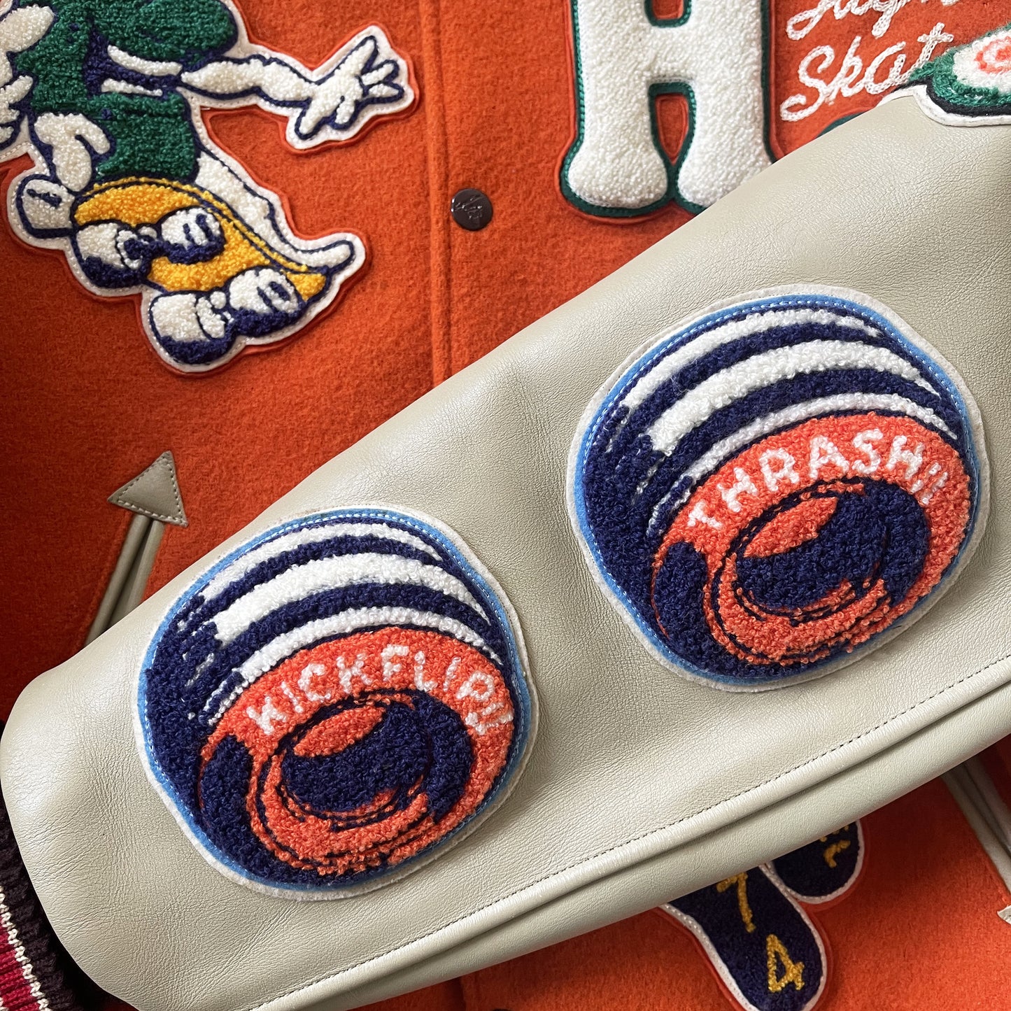 Style Eyes 'High Skate' Varsity Jacket - M
