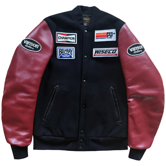 Vanson Leathers Race Team Varsity Jacket - S