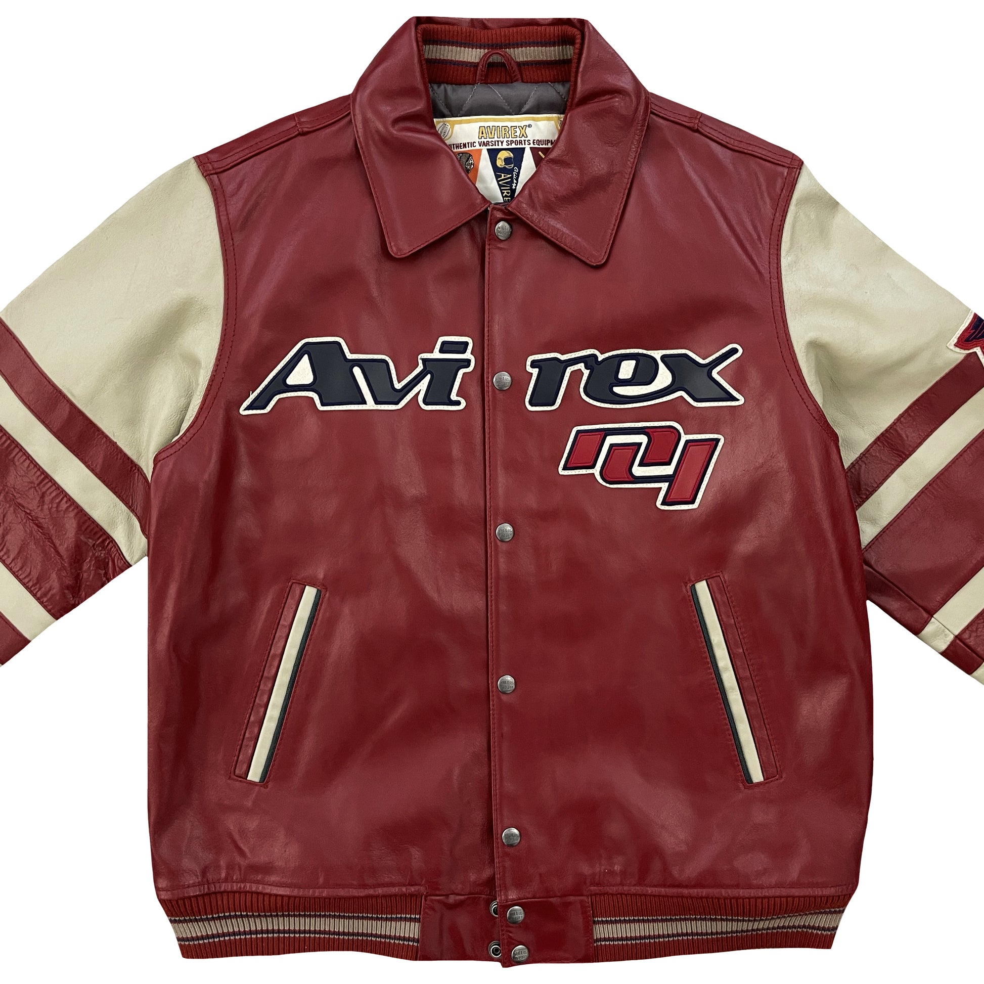 Avirex Leather Varsity Jacket