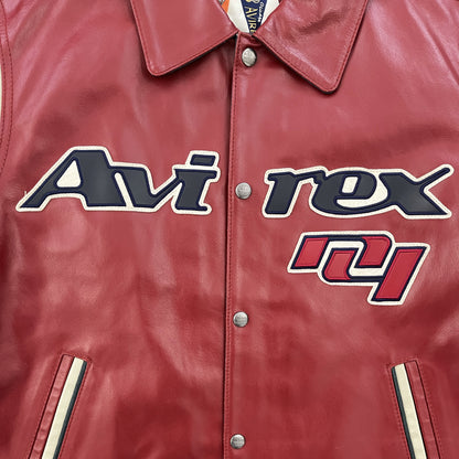 Avirex Leather Varsity Jacket