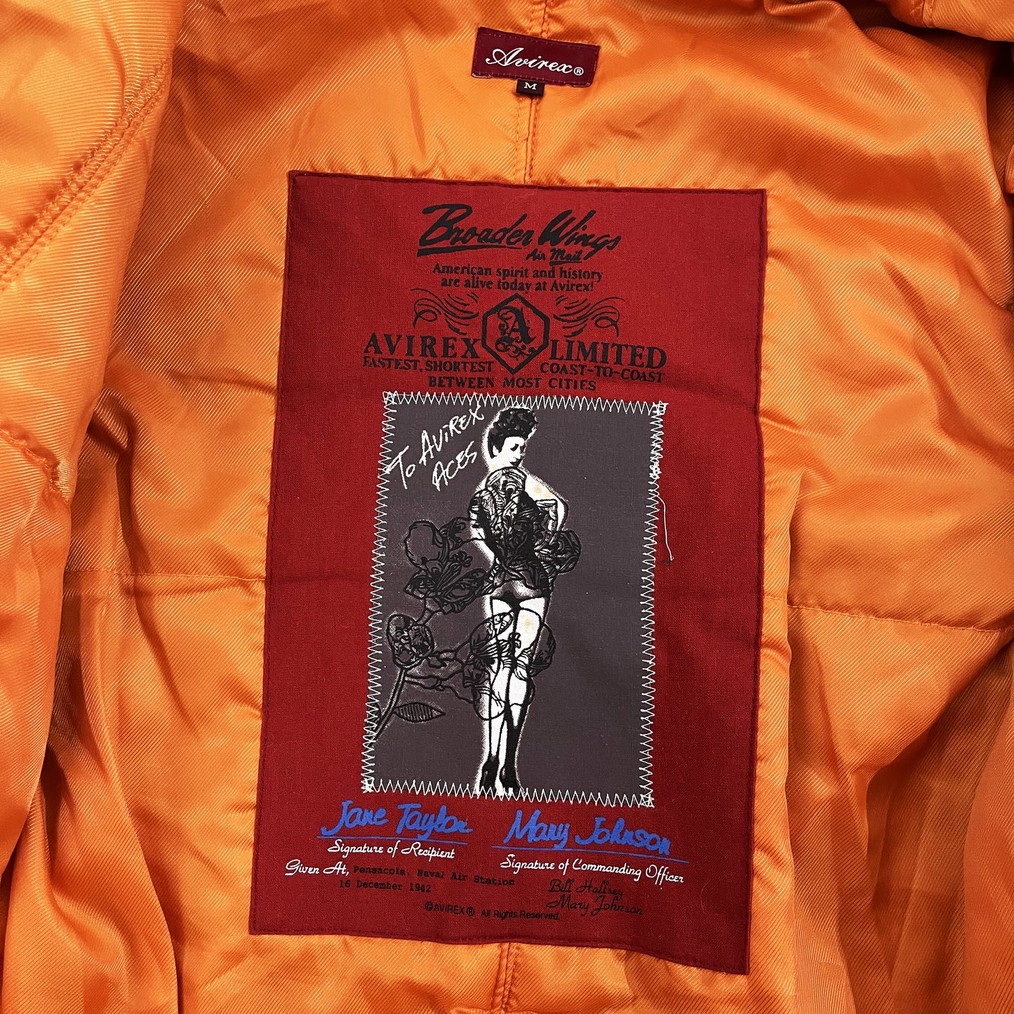 Avirex Fishtail Mod Parka Jacket - WMS S