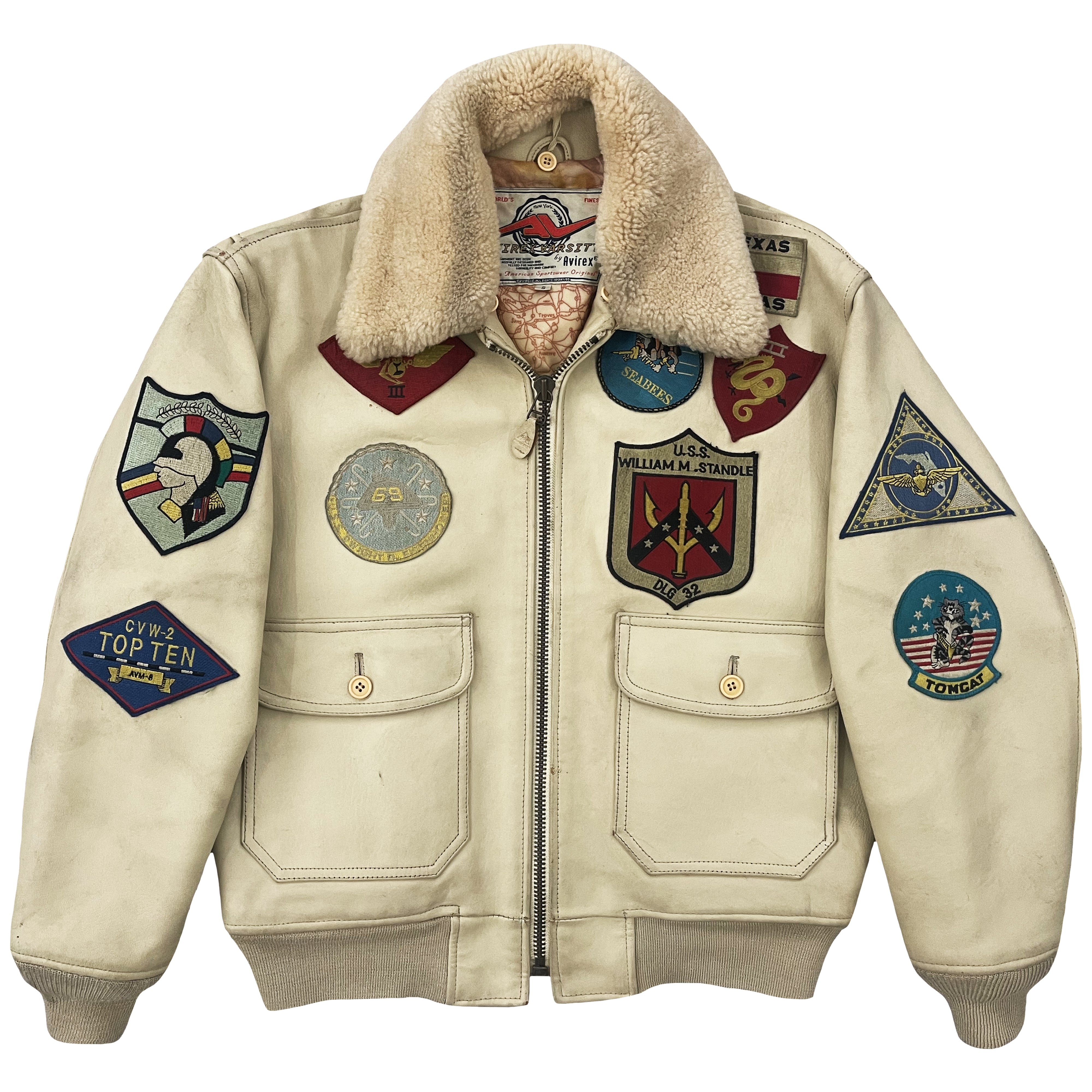 Vintage Avirex Leather Varsity Jacket – The Holy Grail