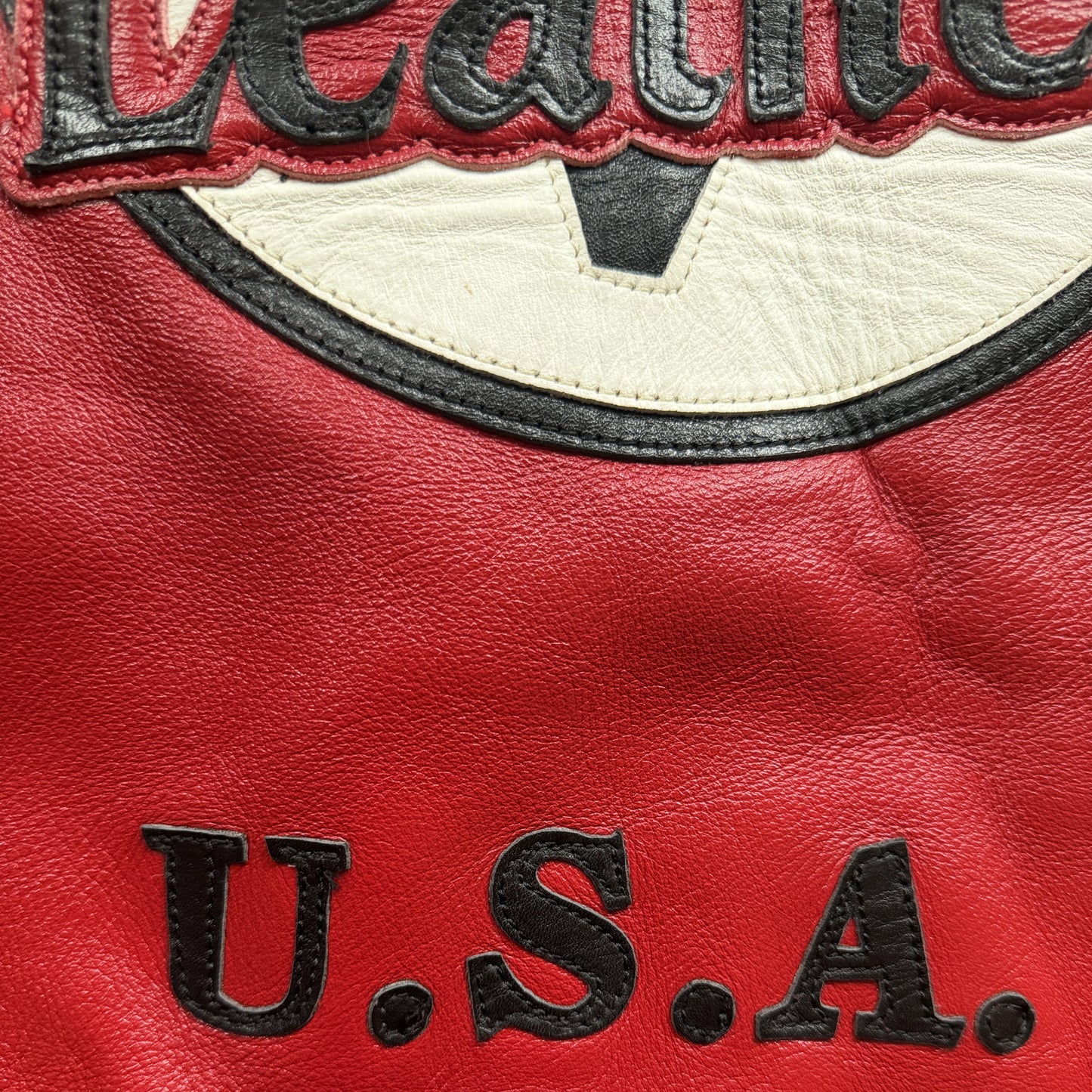 Vanson Leathers Race Team Leather Jacket - XXL