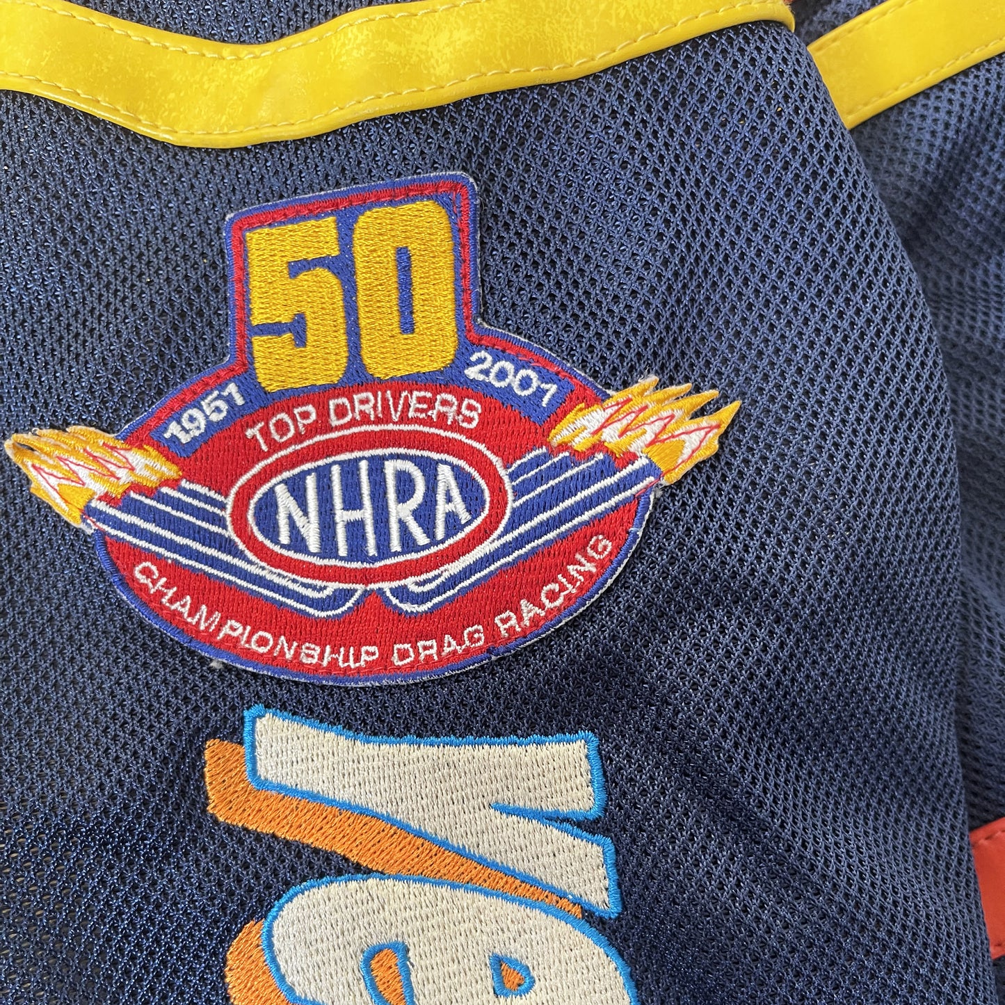 Yellow Corn Motorcycle Racing Jacket - M