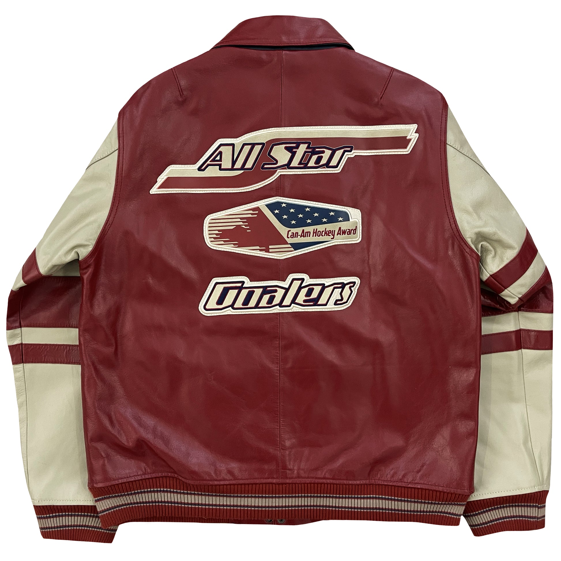 Avirex Leather Varsity Jacket