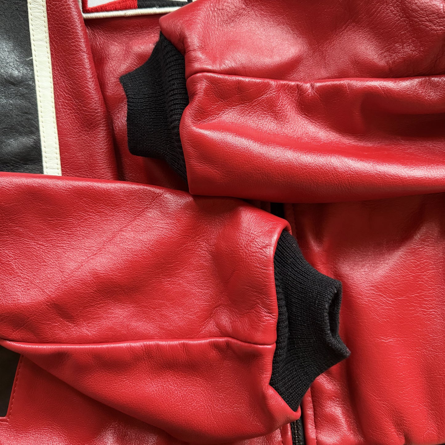 Vanson Leathers Race Team Leather Jacket - XXL