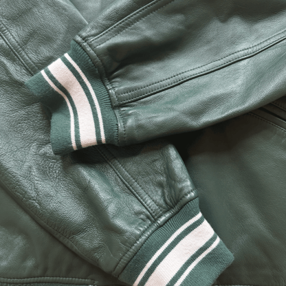 Avirex USA Signature Leather Varsity Jacket - L