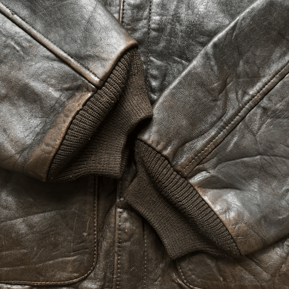 Avirex 'China Doll' 1987 A2 Leather Flight Jacket - XL