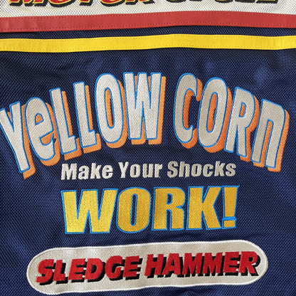 Yellow Corn Motorcycle Racing Jacket - M