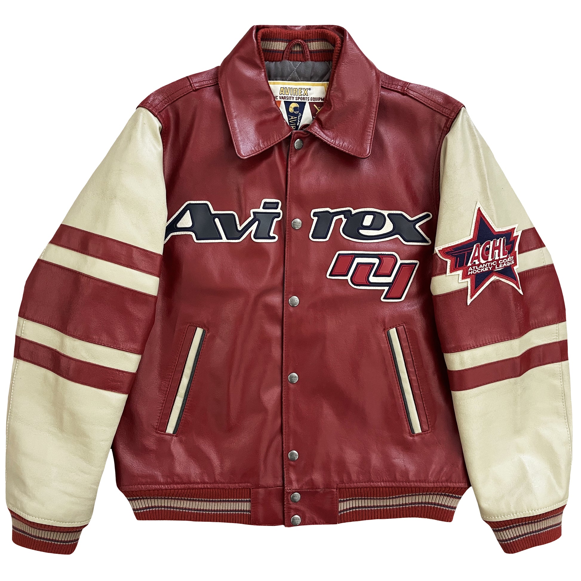 Avirex Leather Varsity Jacket