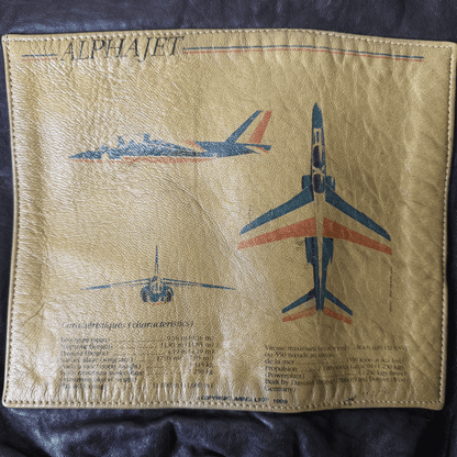 Avirex 1988 'Patrouille de France' A2 Leather Flight Jacket - S / M