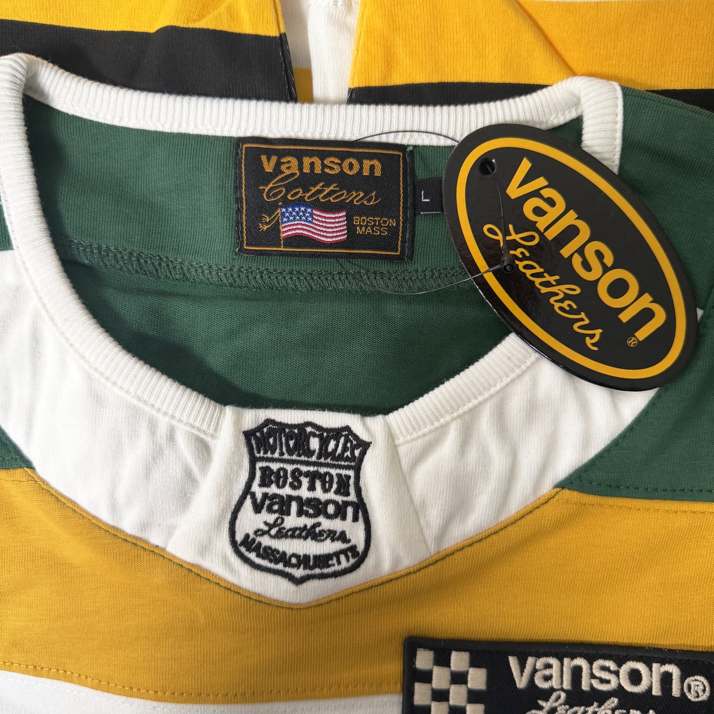 Vanson Leathers Long Sleeve Jersey - L