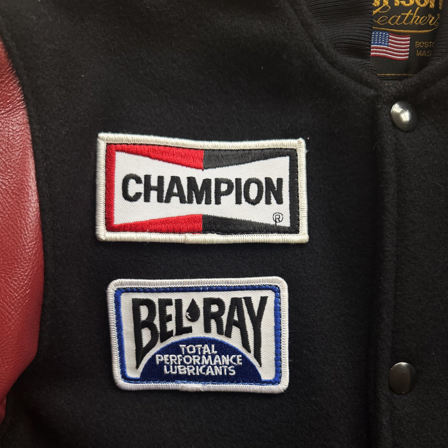 Vanson Leathers Race Team Varsity Jacket - S