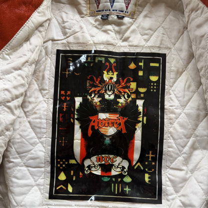 Avirex 'New York Lions' Leather Varsity Jacket - XL