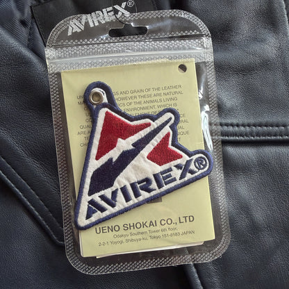 Avirex New York Leather Varsity Jacket - M