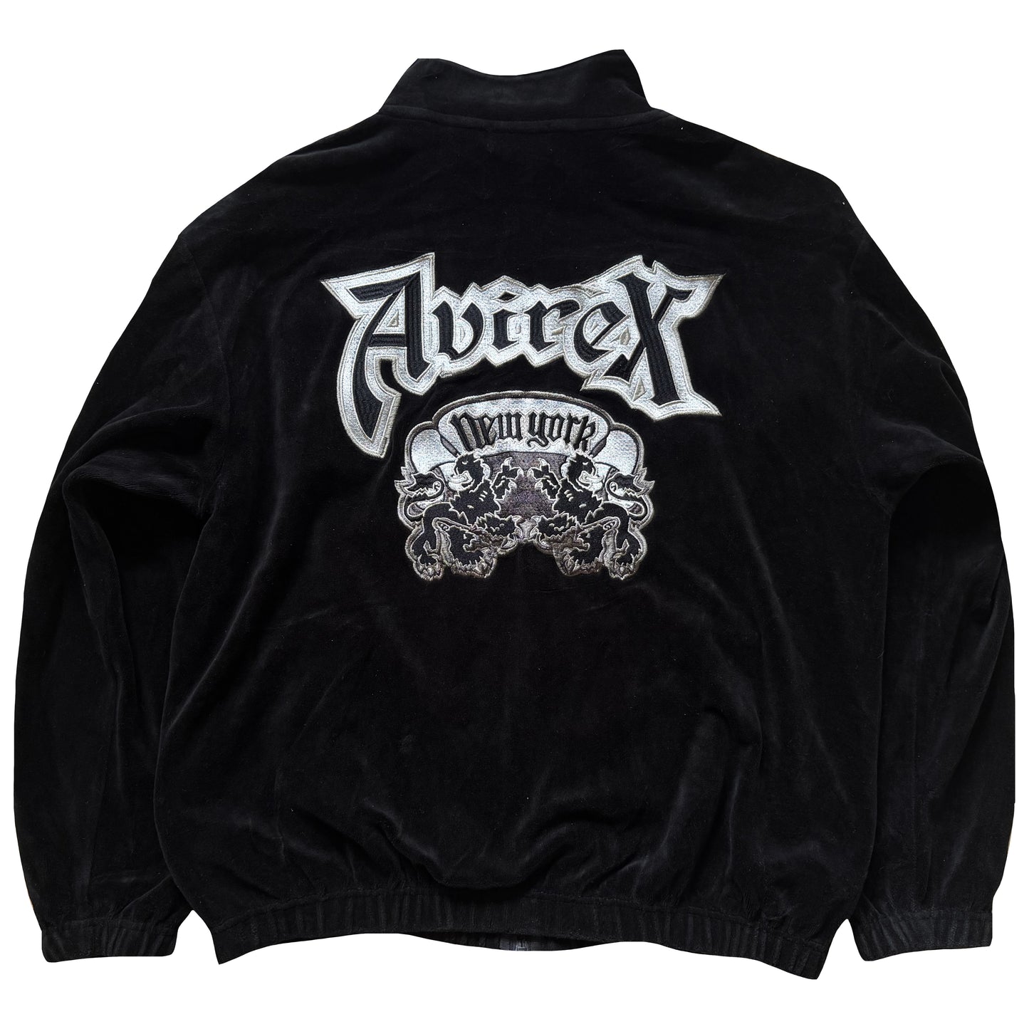 Avirex Lions x XLarge Velour Track Top - L
