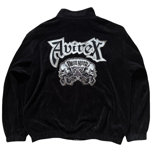 Avirex Lions x XLarge Velour Track Top - L