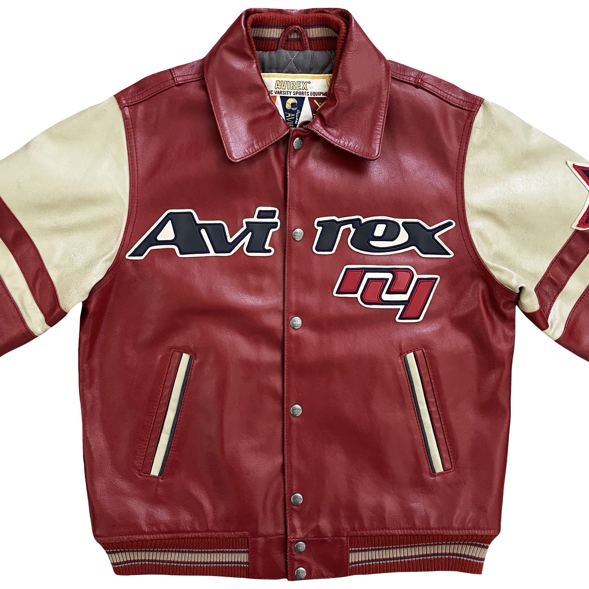 Avirex Leather Varsity Jacket