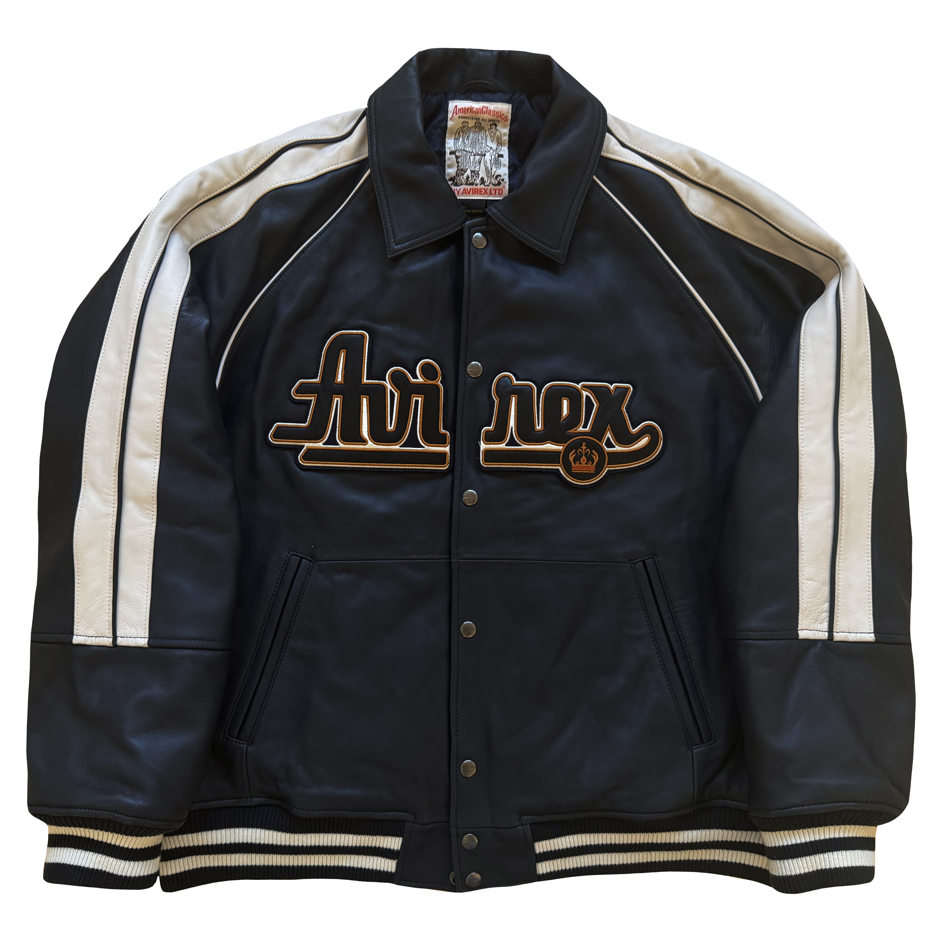 Vintage Avirex Leather Varsity Jacket – The Holy Grail