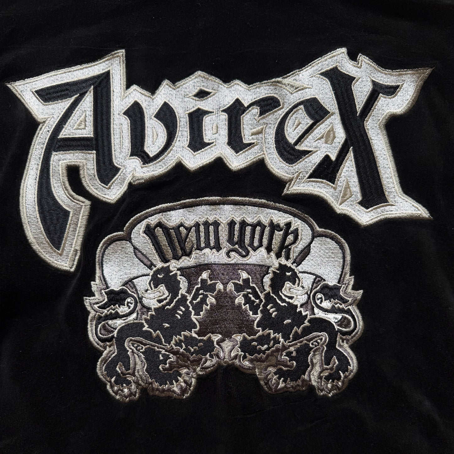 Avirex Lions x XLarge Velour Track Top - L
