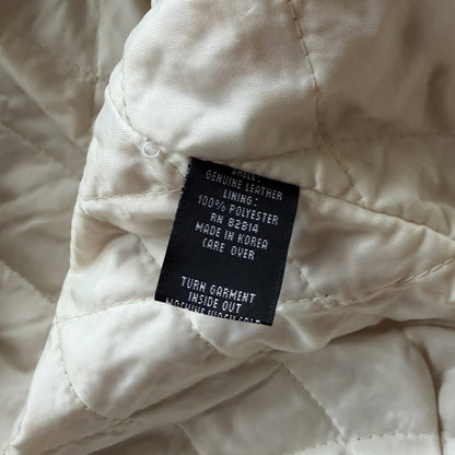 Avirex 'New York Lions' Leather Varsity Jacket - XL