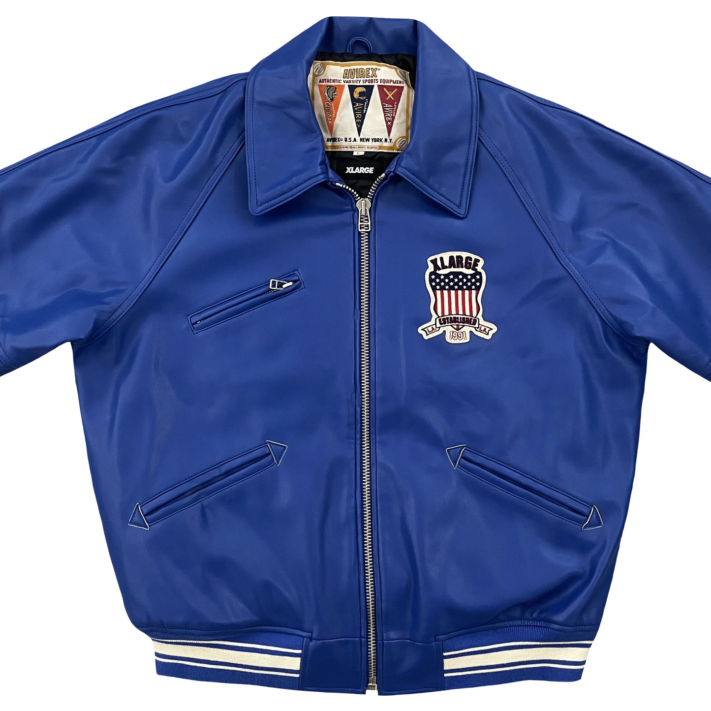 Avirex x XLARGE Icon Varsity Jacket - L