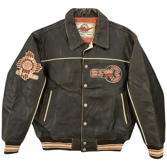 Avirex Leather Varsity Jacket