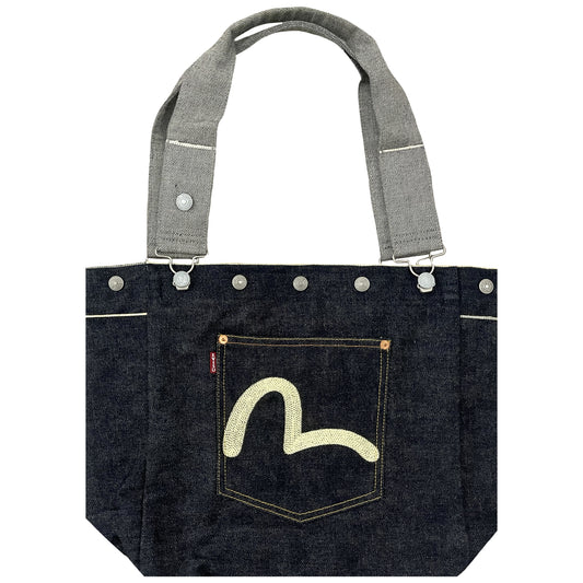 Evisu Denim Shoulder Bag