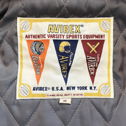 Avirex Leather Varsity Jacket