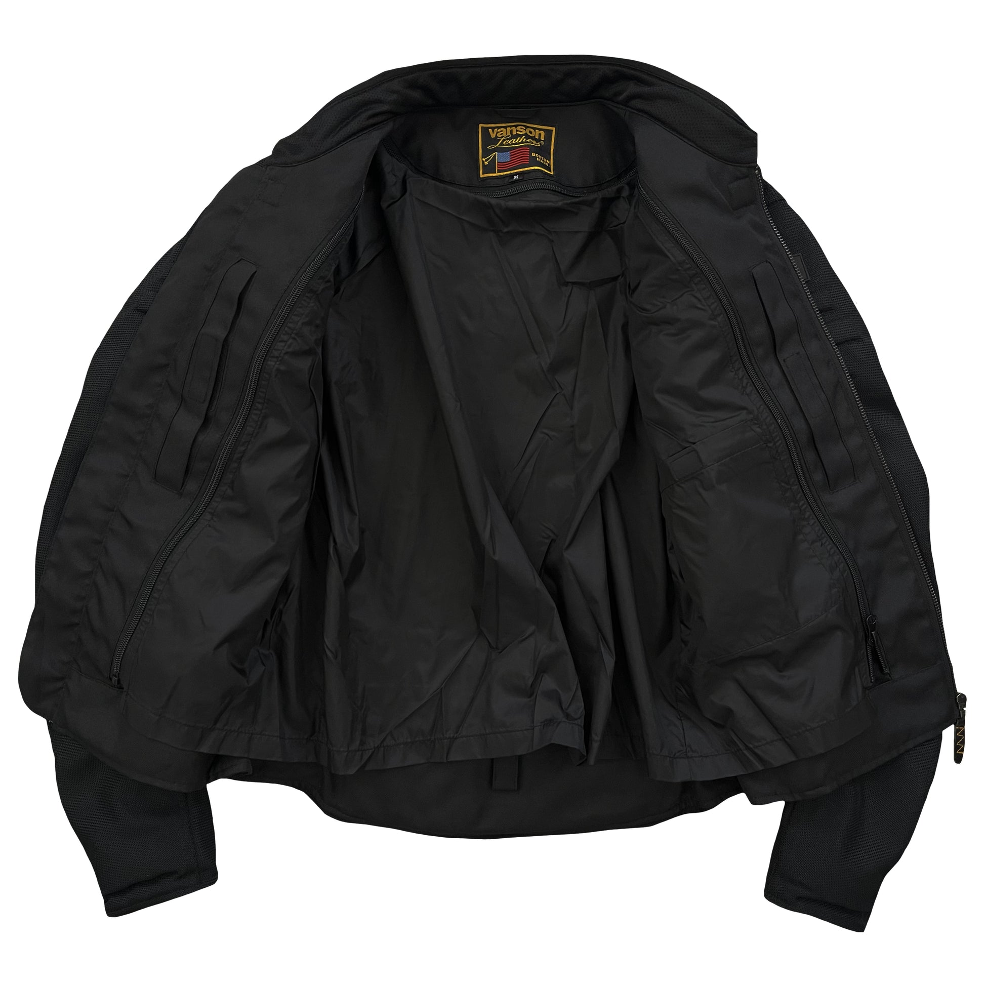 Vanson Leathers Motorcycle Mesh Racer Jacket