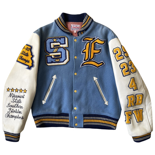 Style Eyes 'Springfield Eagles' Varsity Jacket - XL