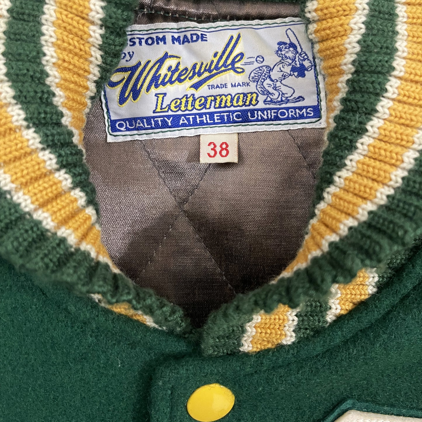 Whitesville Cleveland Pumpkins Varsity Jacket - M