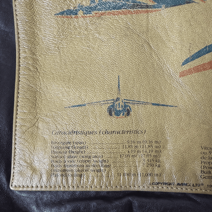Avirex 1988 'Patrouille de France' A2 Leather Flight Jacket - S / M