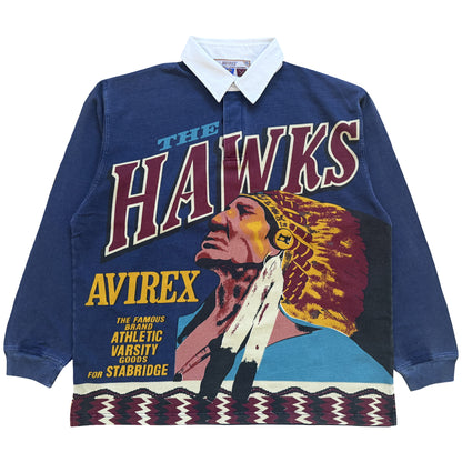 Avirex x Stabridge Hawks Rugby Shirt - XL