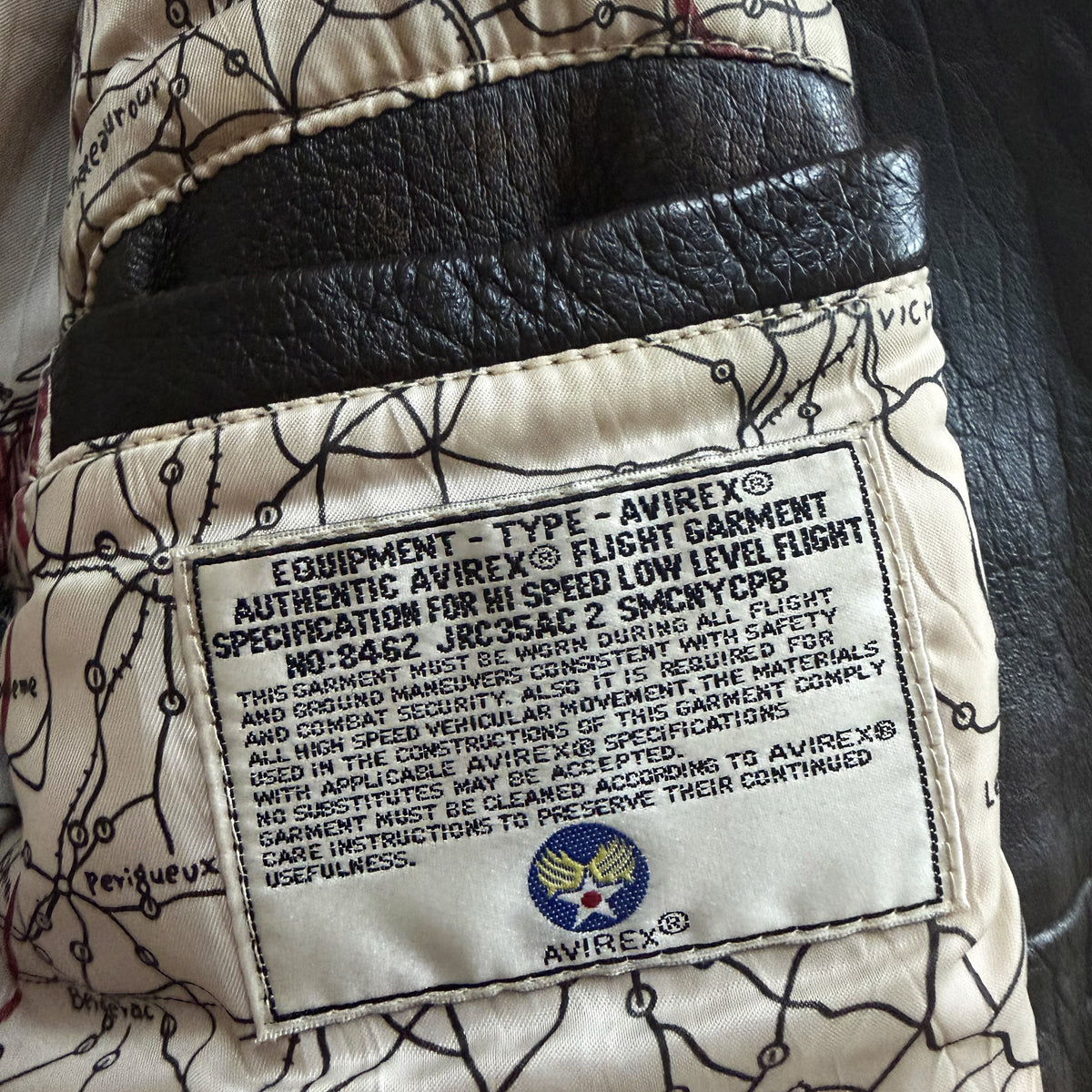 Avirex 1993 Top Gun G-1 Flight Jacket - XXL