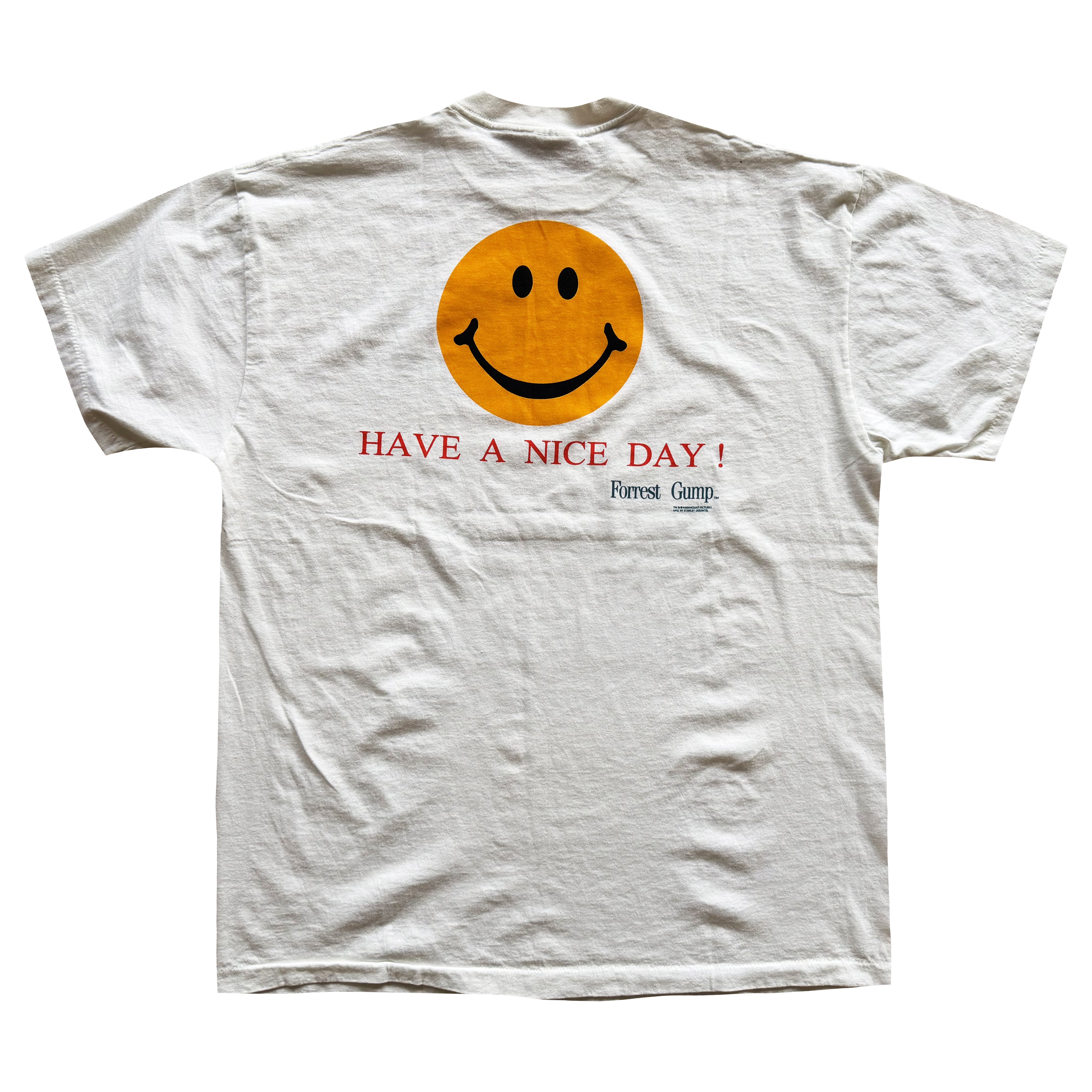 Forrest Gump 'Have A Nice Day' T-Shirt - XL – The Holy Grail