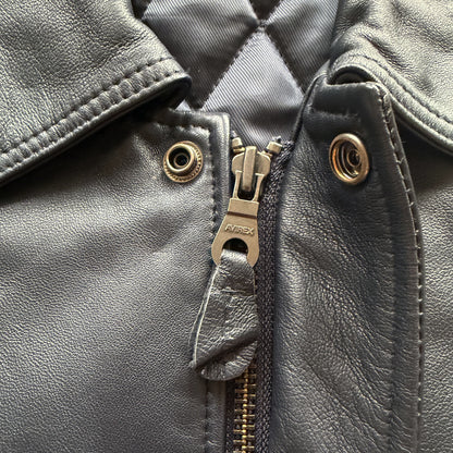 Avirex New York Leather Varsity Jacket - M