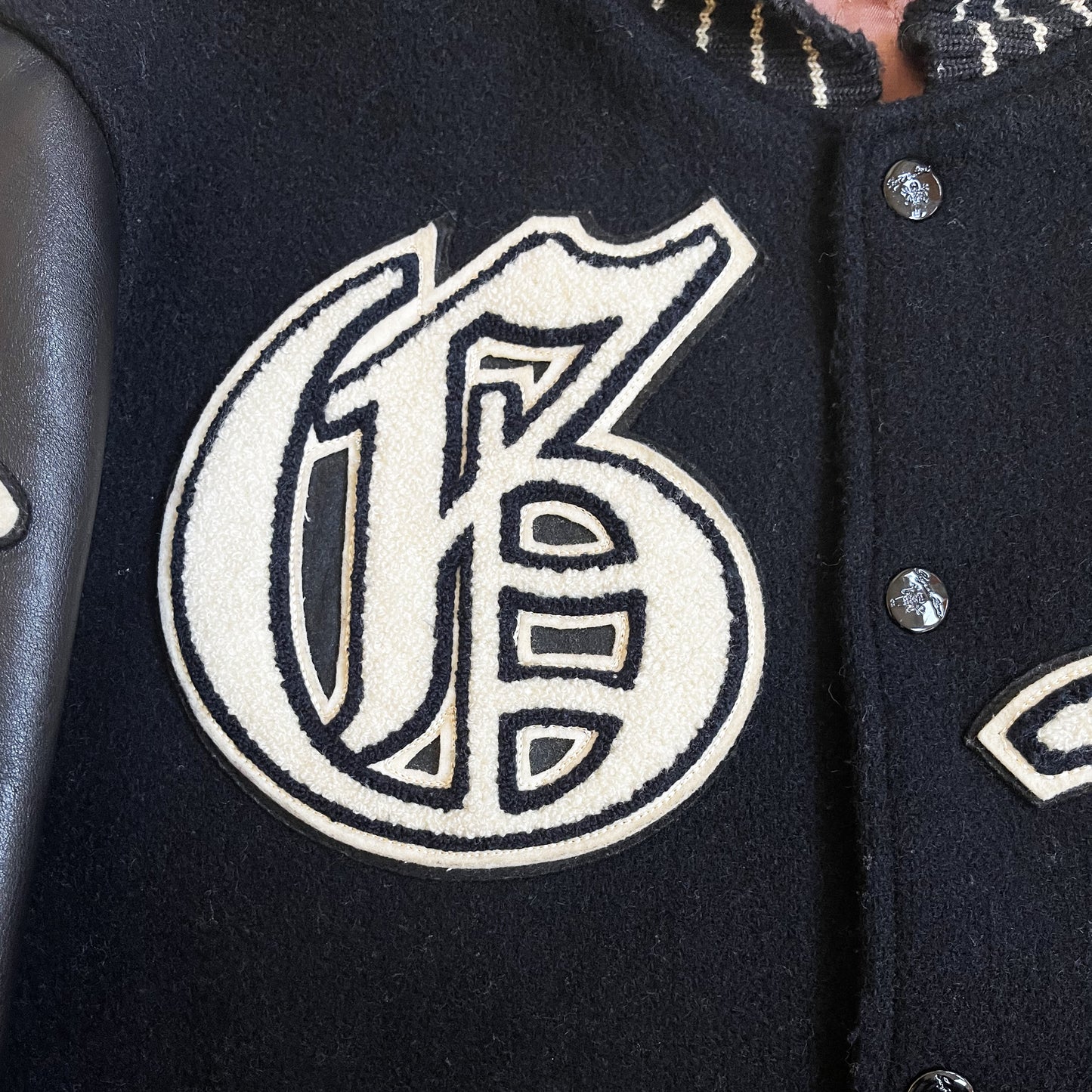 Style Eyes 'Ghost Angels' Varsity Jacket - L