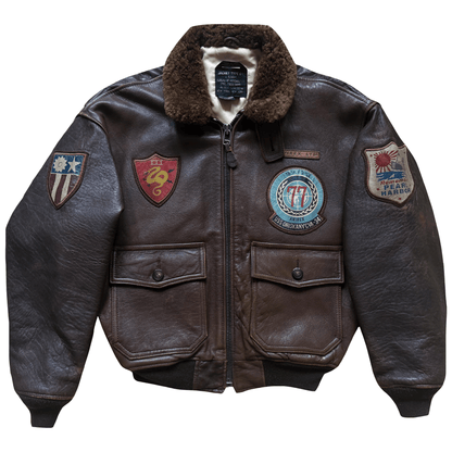 Avirex 1987 Top Gun Russian G-1 Flight Jacket - S / M