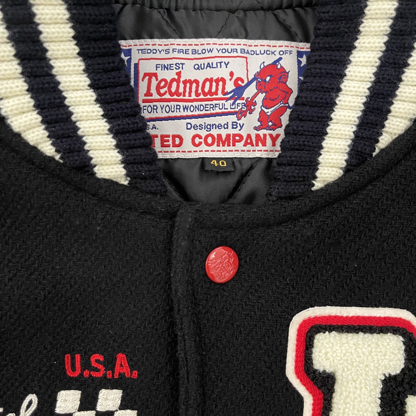 Tedman's 'Speed Ted' Varsity Jacket - M