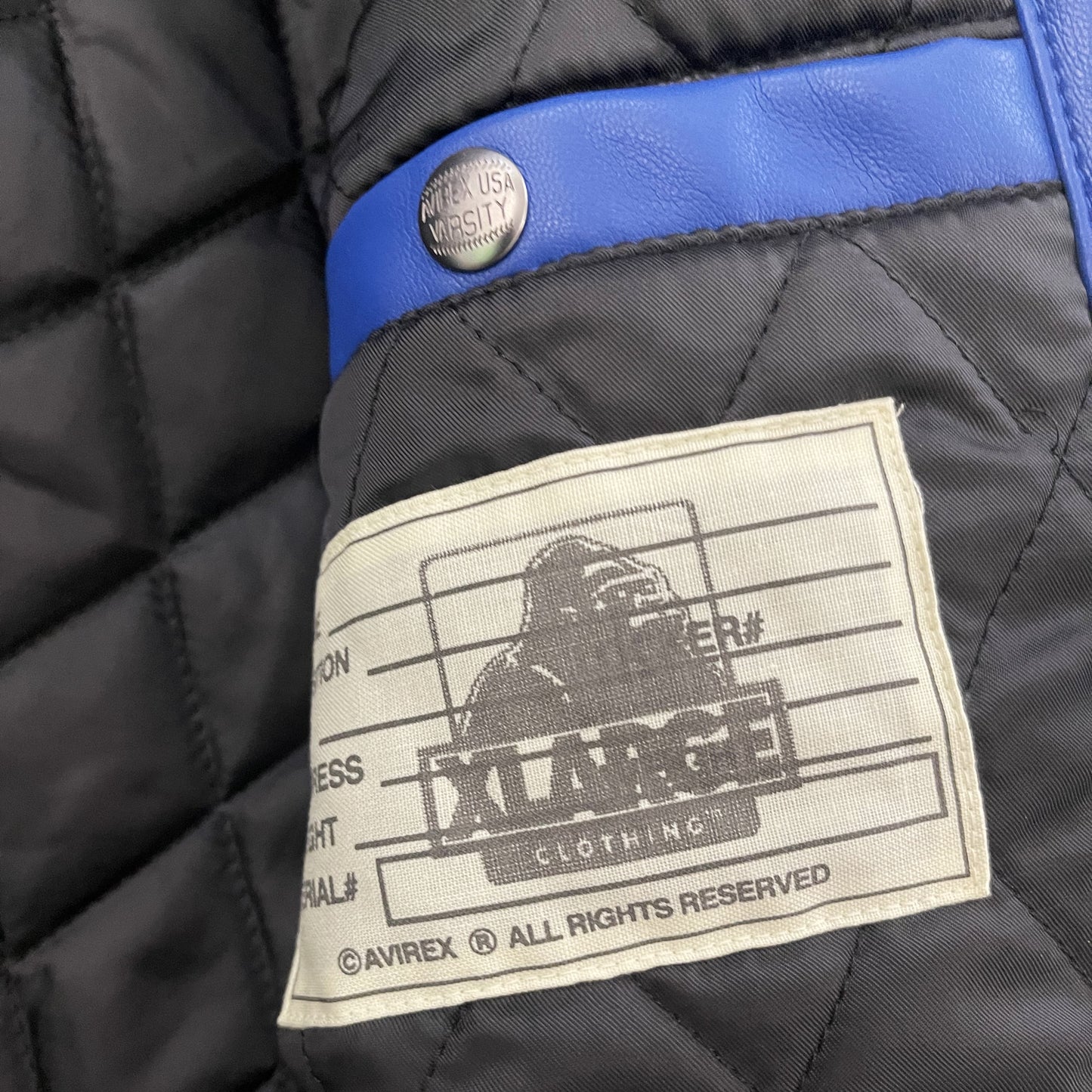 Avirex x XLARGE Icon Varsity Jacket - L