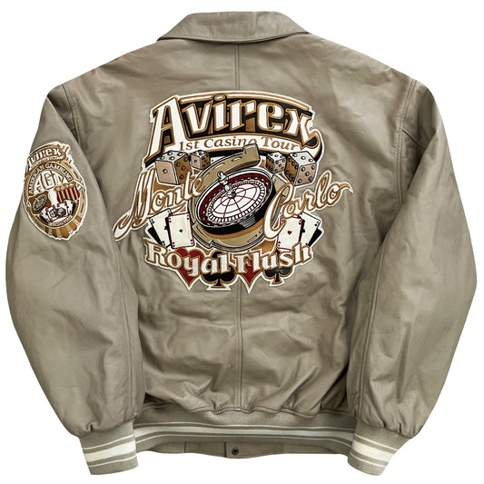 Avirex Leather Varsity Jacket