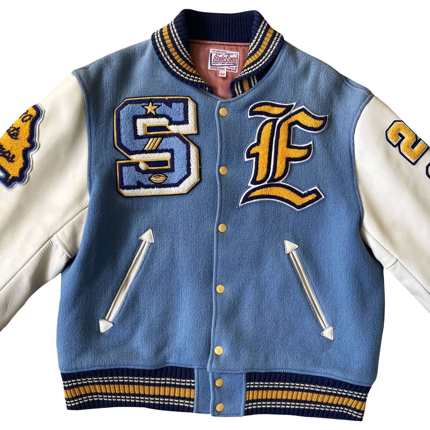Style Eyes 'Springfield Eagles' Varsity Jacket - XL