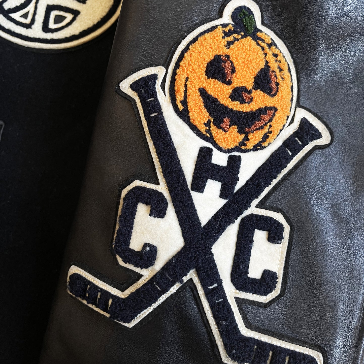 Style Eyes 'Ghost Angels' Varsity Jacket - L