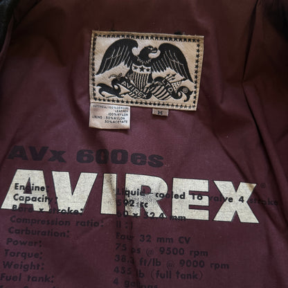 Avirex 'Daytona to LA' Leather Biker Jacket - M